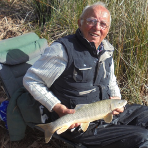 Young Tony and his Algarve barbel